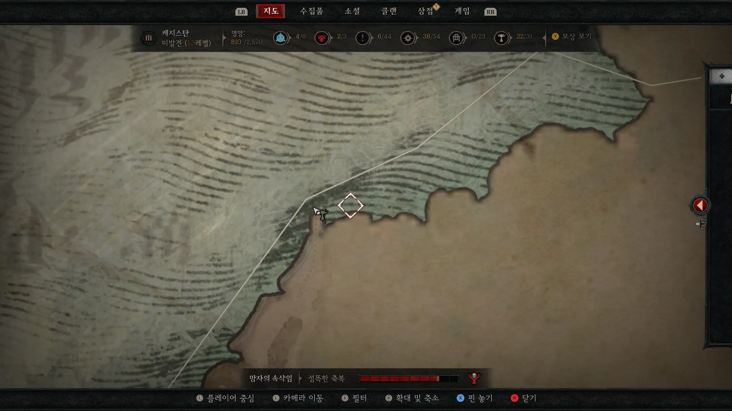 디아블로4 월드맵