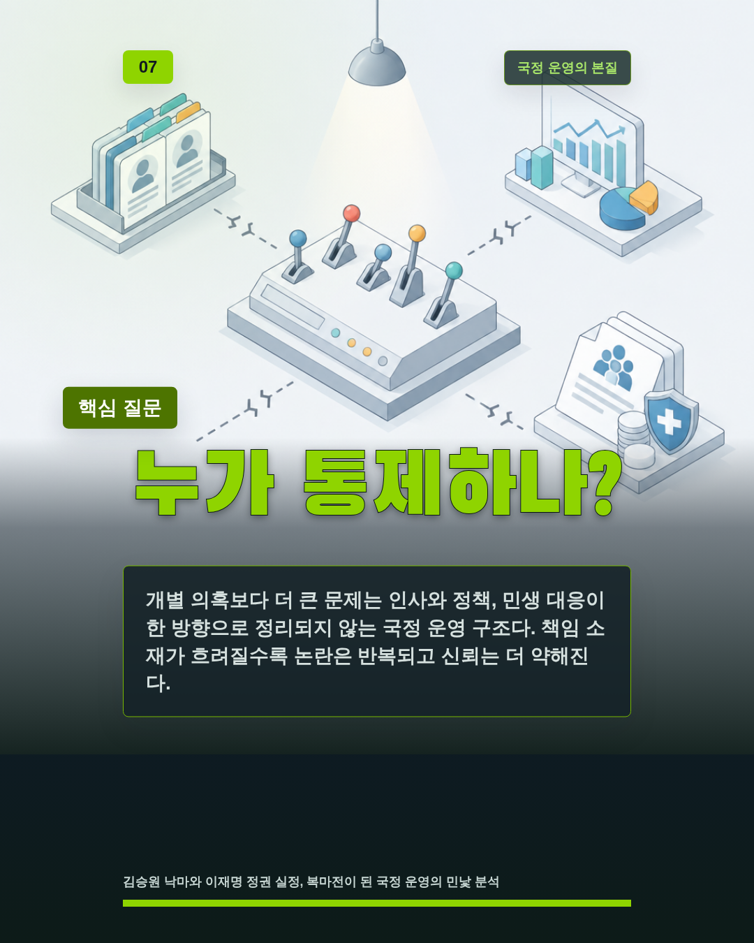 누가 통제하나?