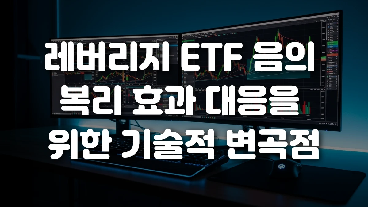 레버리지 ETF 음의 복리 효과 대응을 위한 기술적 변곡점