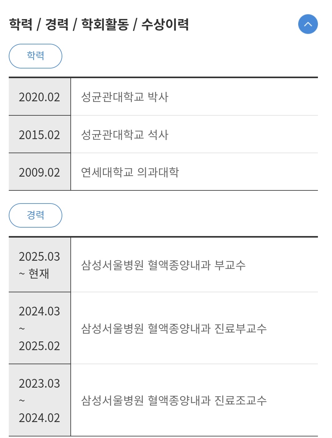 생로병사의-비밀-임성희교수-경력