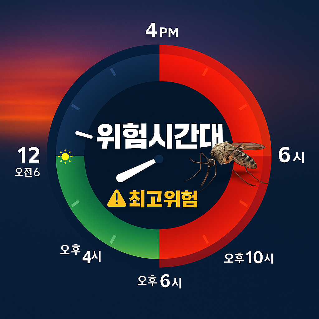 말라리아 전국경보! 모기 피하는 완벽 매뉴얼 (출처 : 질병관리청)