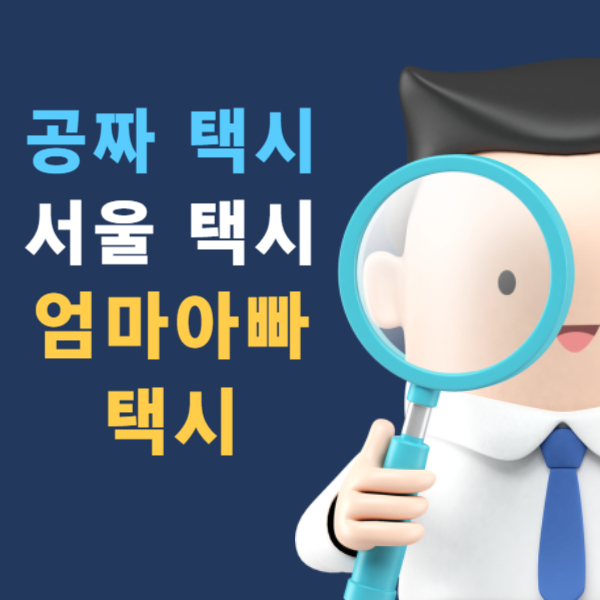 서울 아기 공짜 택시 서울엄마아빠택시