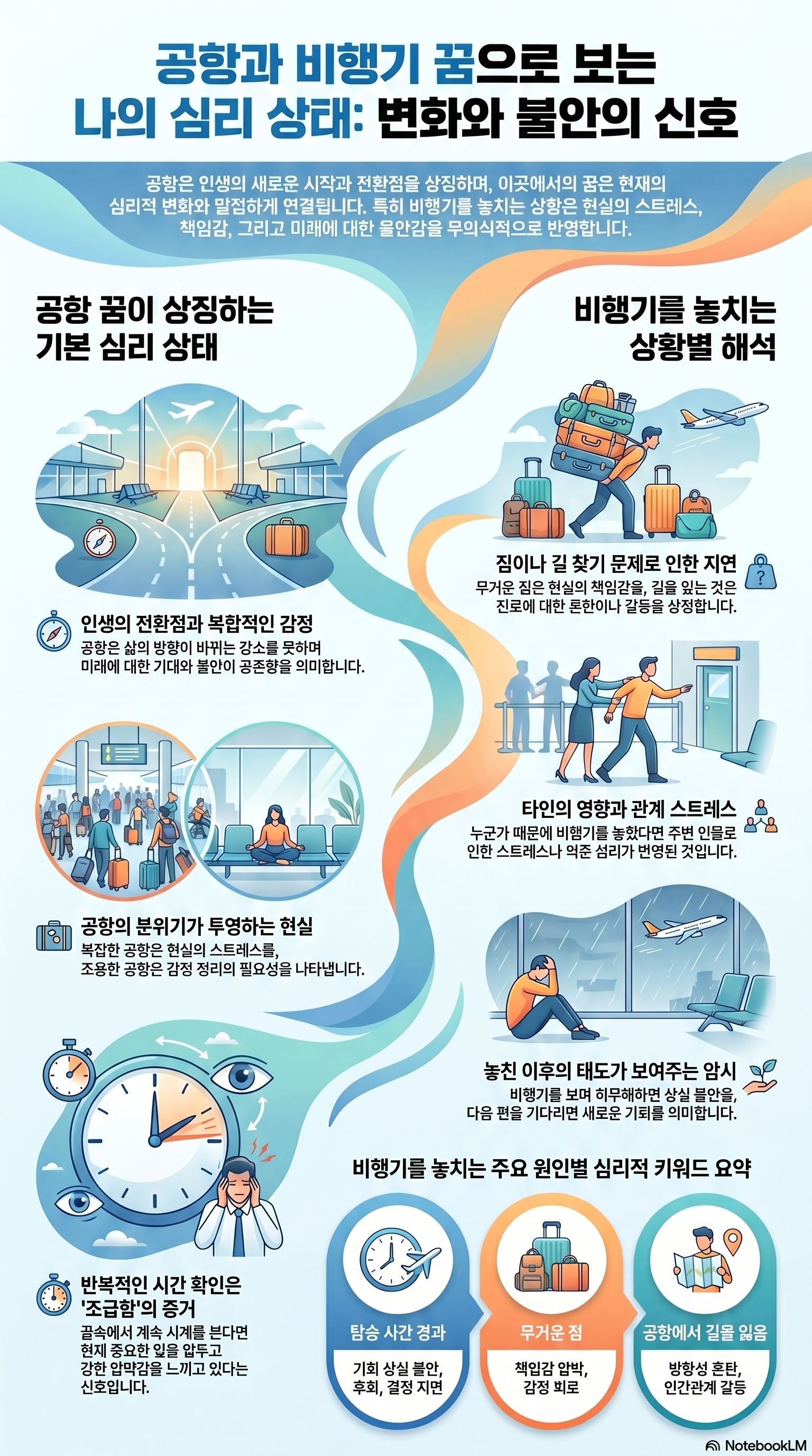 비행기를 놓치는 꿈