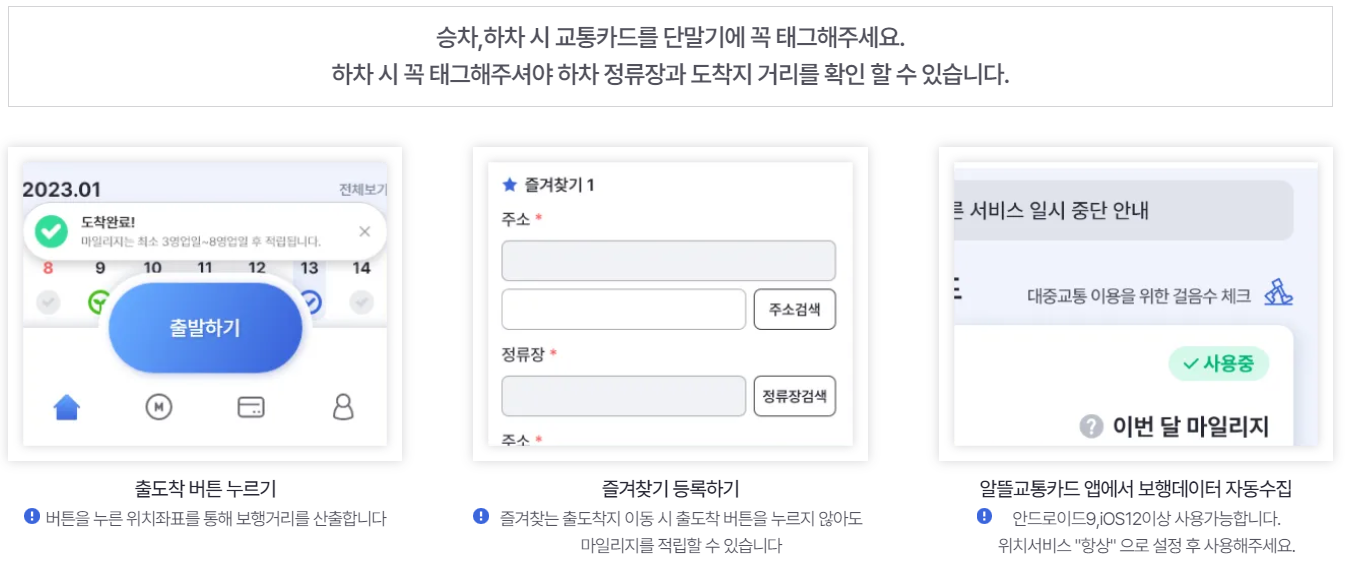 알뜰교통카드 혜택 총정리