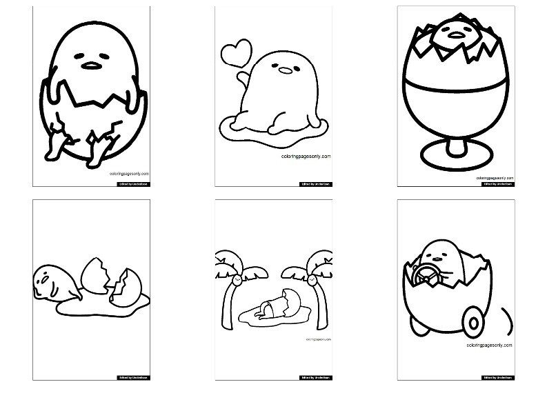 구데타마 색칠공부도안