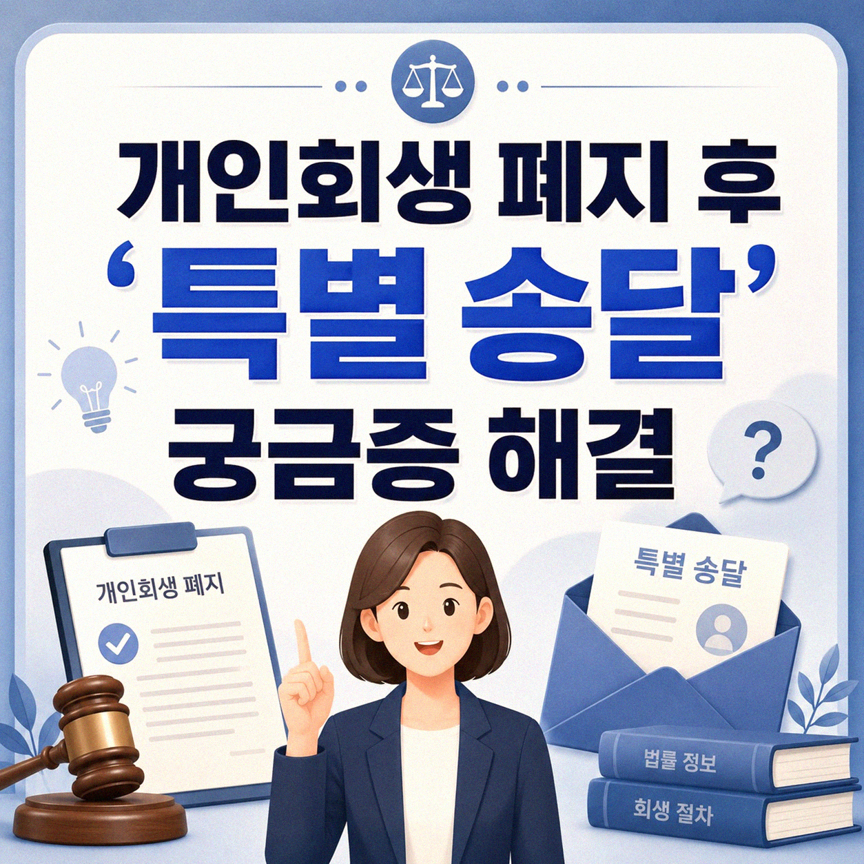 개인회생 폐지 결정 후 특별 송달, 무엇이 달라지나요