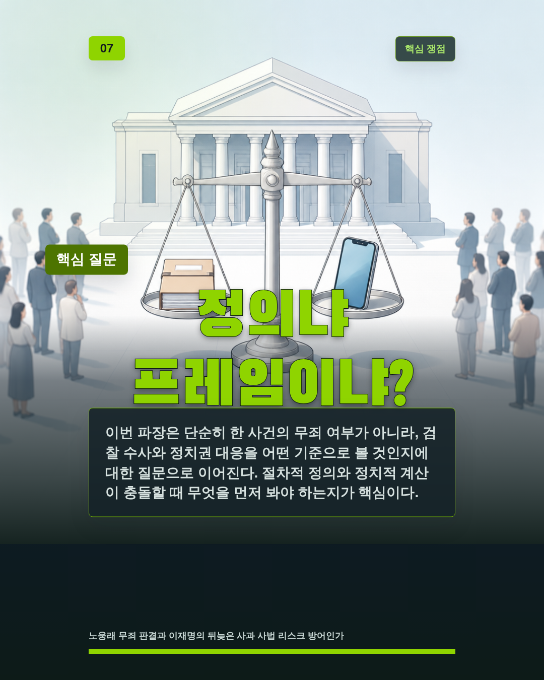 정의냐 프레임이냐?