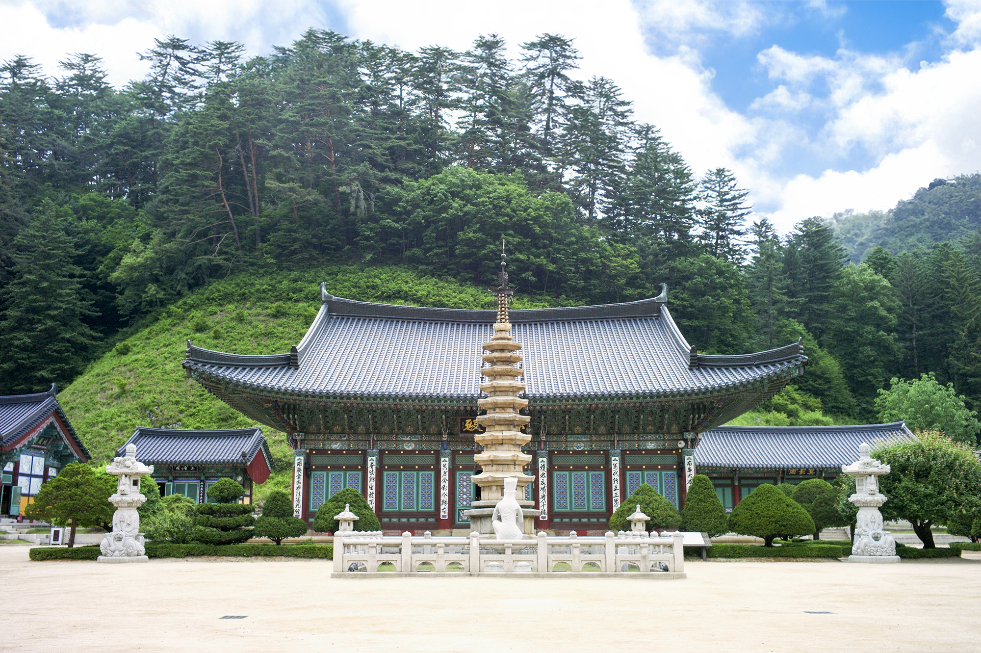 월정사 사진