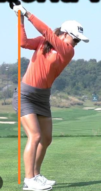 골프 백스윙 탑 모양