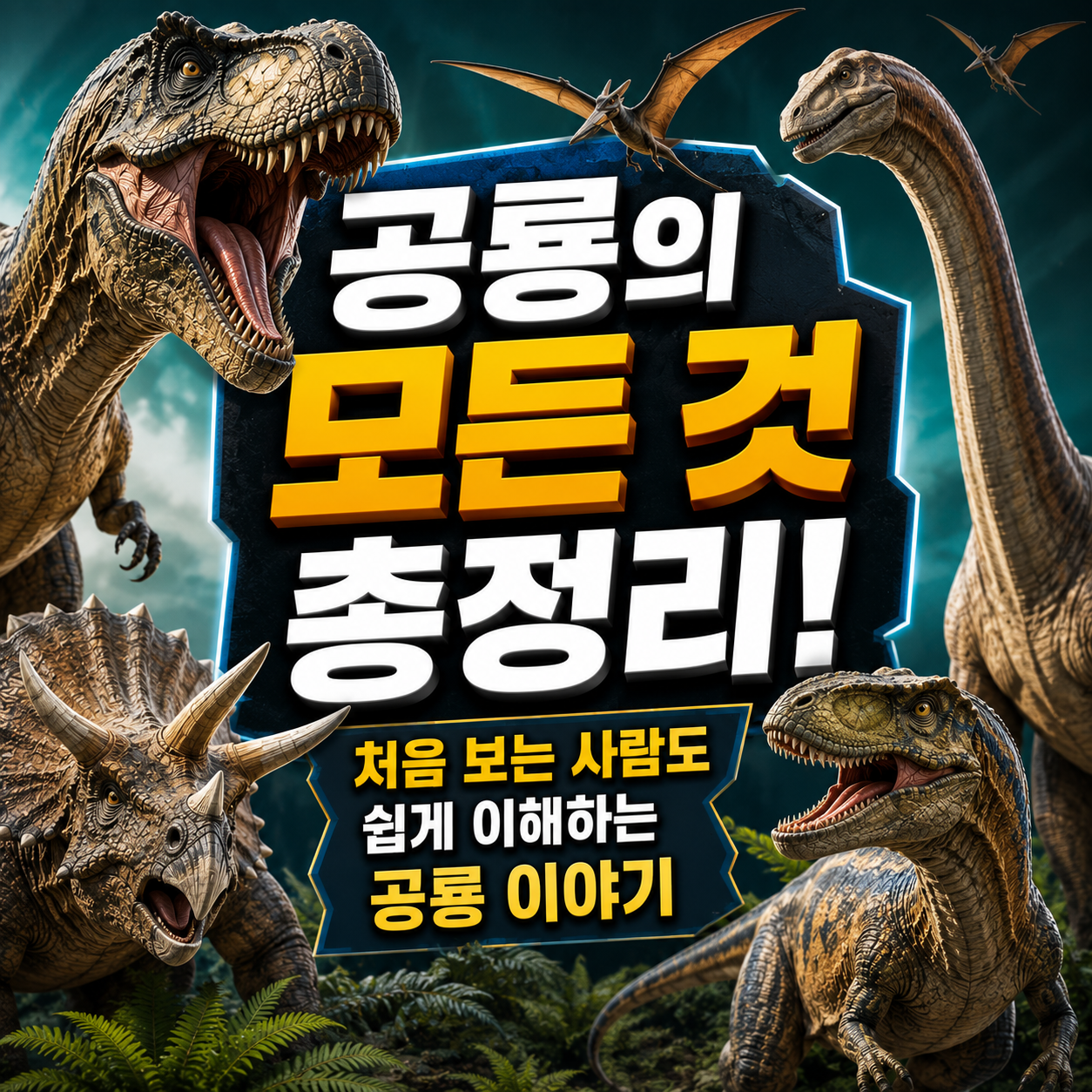공룡의 모든 것 총정리