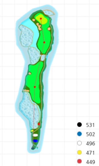 세일 cc 산길 코스 9 Hole