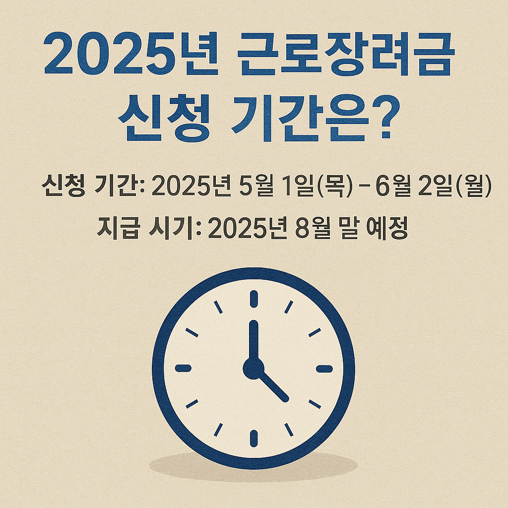 근로장려금 신청 방법 안내