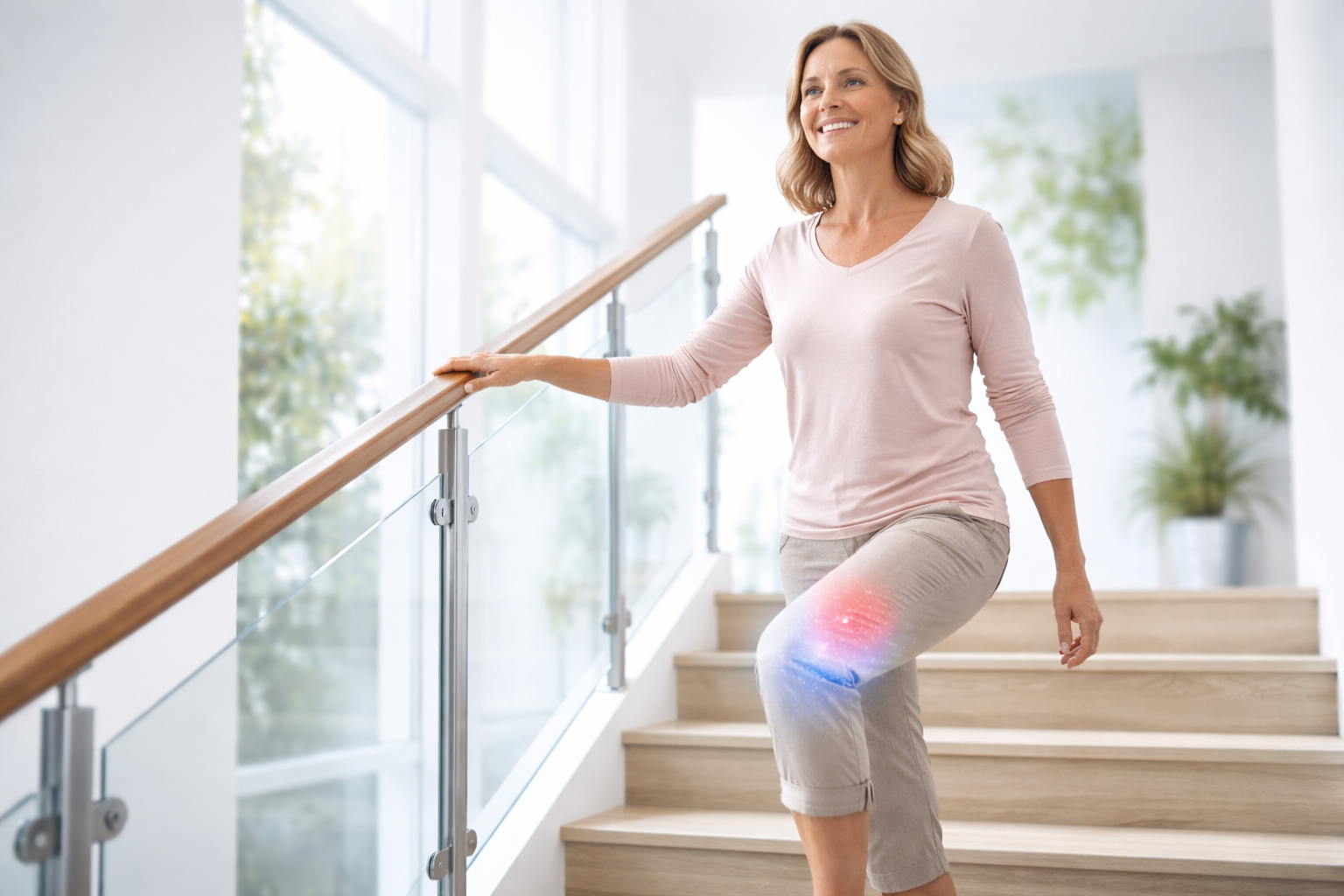 관절 건강한 여성