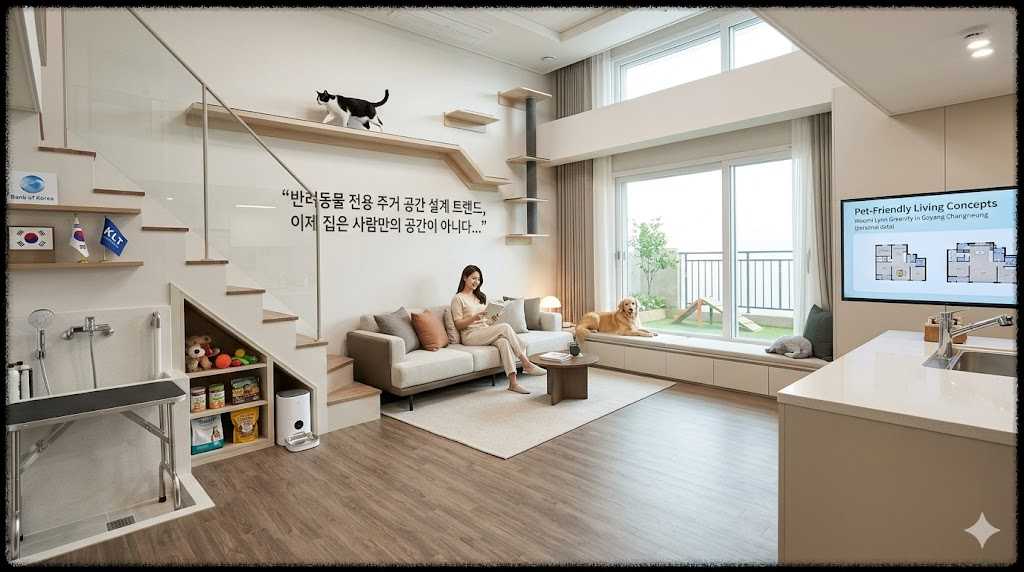 반려동물 전용 주거 공간 설계 트렌드, 이제 집은 사람만의 공간이 아니다