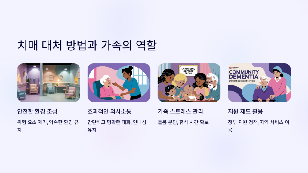 치매 대처 방법과 가족의 역할