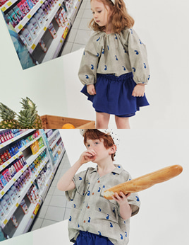 리미떼두두 오버핏 셔츠