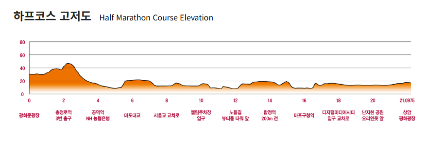 서울 하프마라톤 2025 일정 및 신청 방법