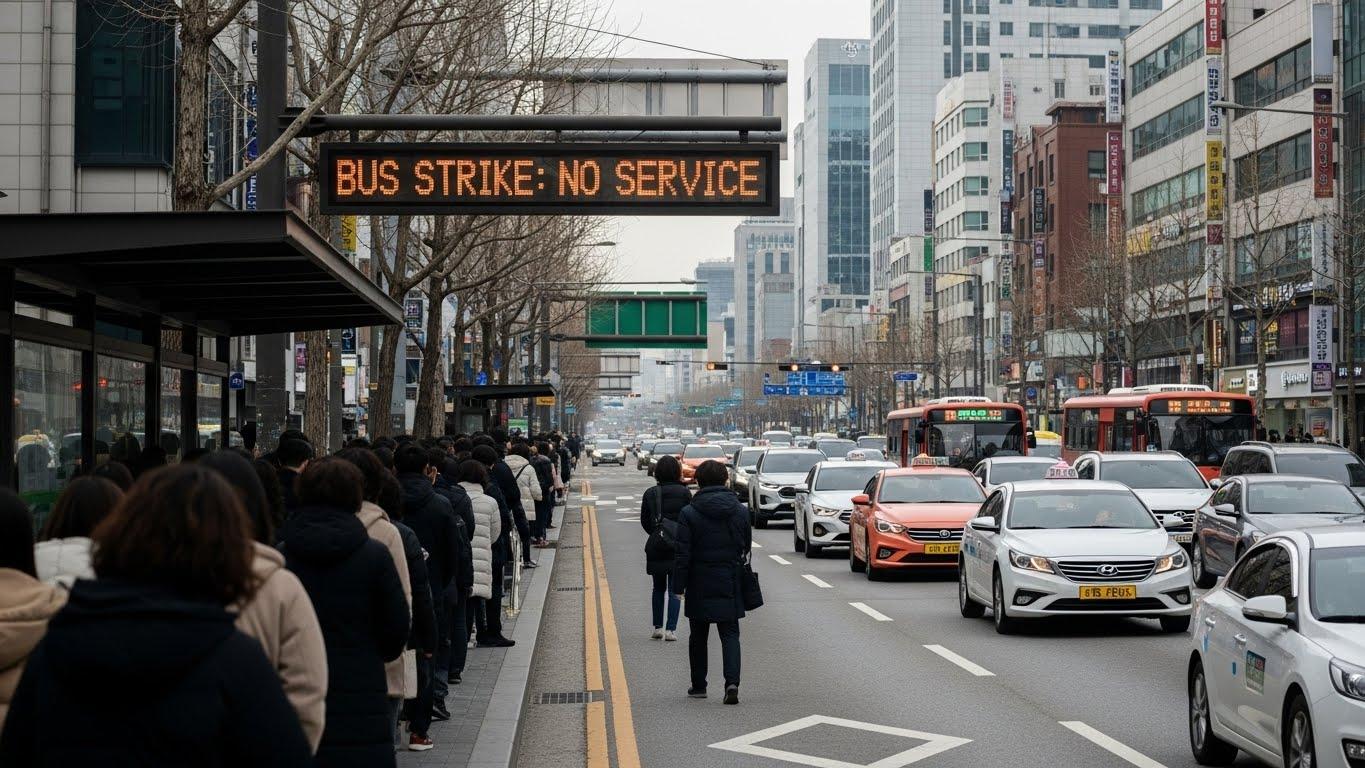 서울시내버스 파업 노선