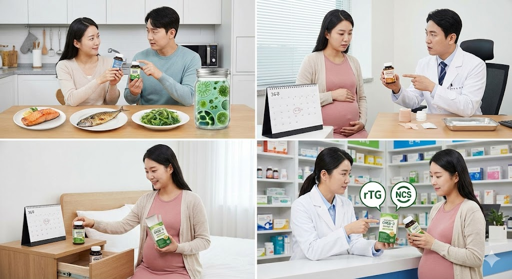 임산부 오메가3 고르는법