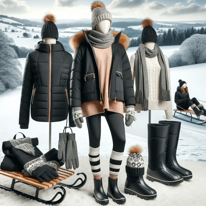 눈썰매장복장 어른, 우리 아이 패피는 나야 나!! - 2.  눈썰매를 위한 필수 의류 항목 - 2.3  보호용 외부 레이어 - ① 방수 및 방풍 옵션 눈썰매복장