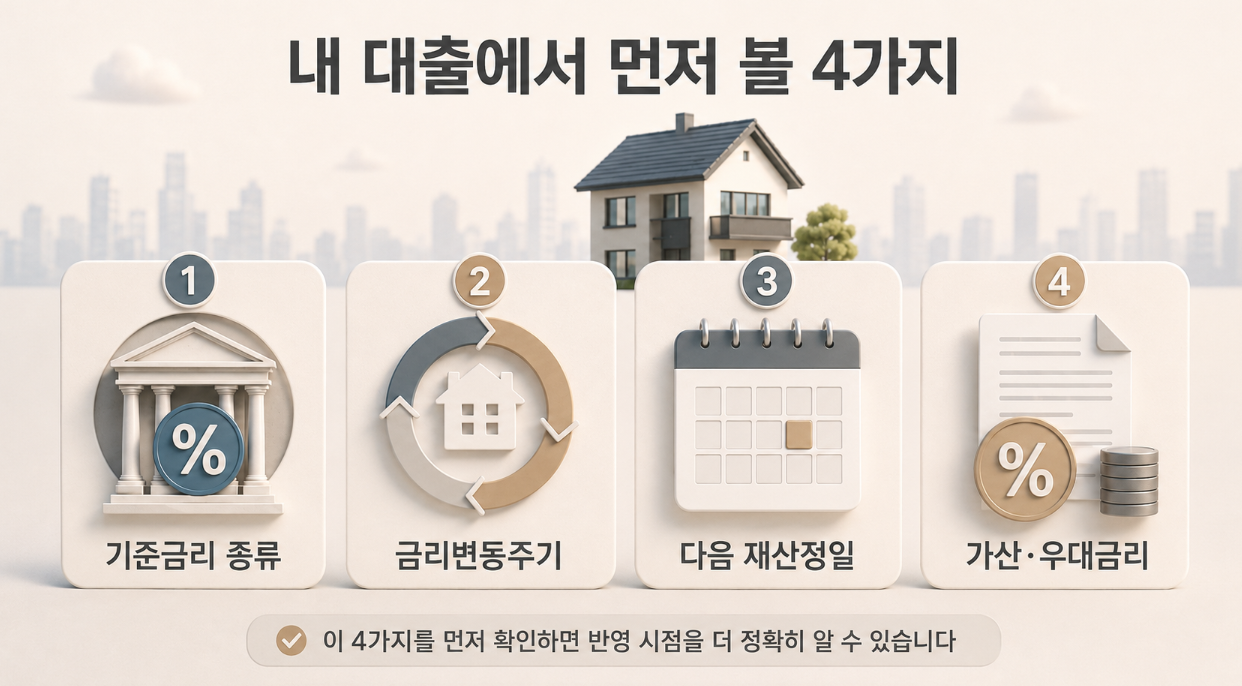 내 대출에서 먼저 볼 4가지