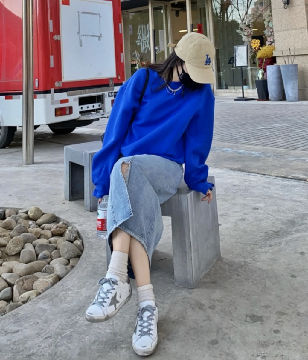 골든구스 신발 코디 사진