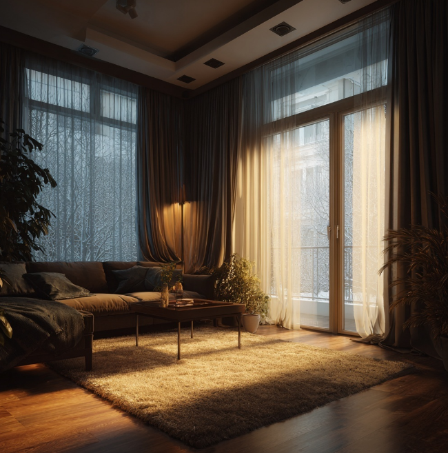 보온재 시공으로 따뜻한 거실