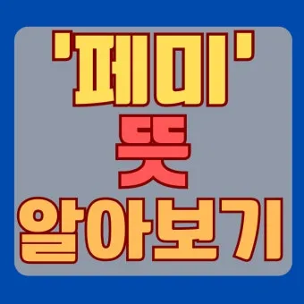 페미 뜻 확실히 알기_2