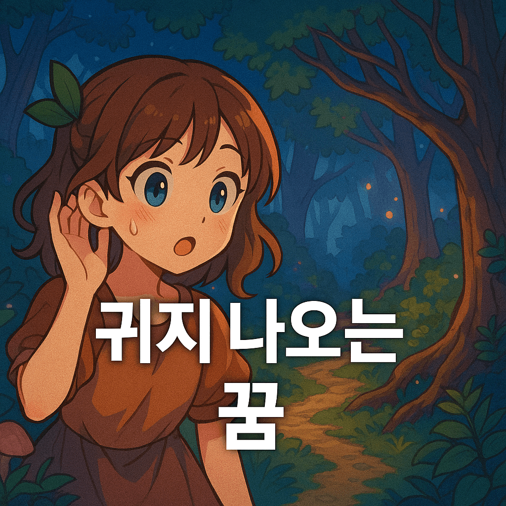 귀지 나오는 꿈 해몽