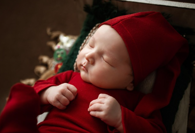 잠자고 있는 아기
