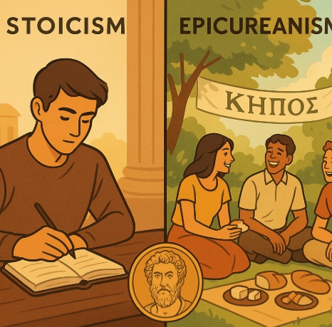 스토아와 에피쿠로스 삶의 기술 비교와 7일 실천 프로그램