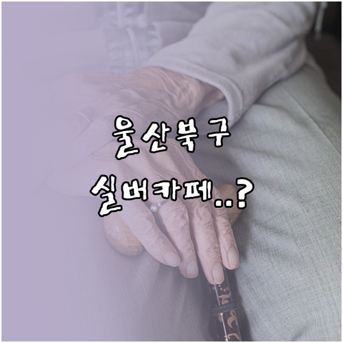 울산 북구 시니어클럽 실버카페 및 도..