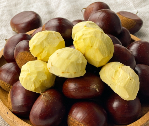 한국의 떡 종류 밤떡