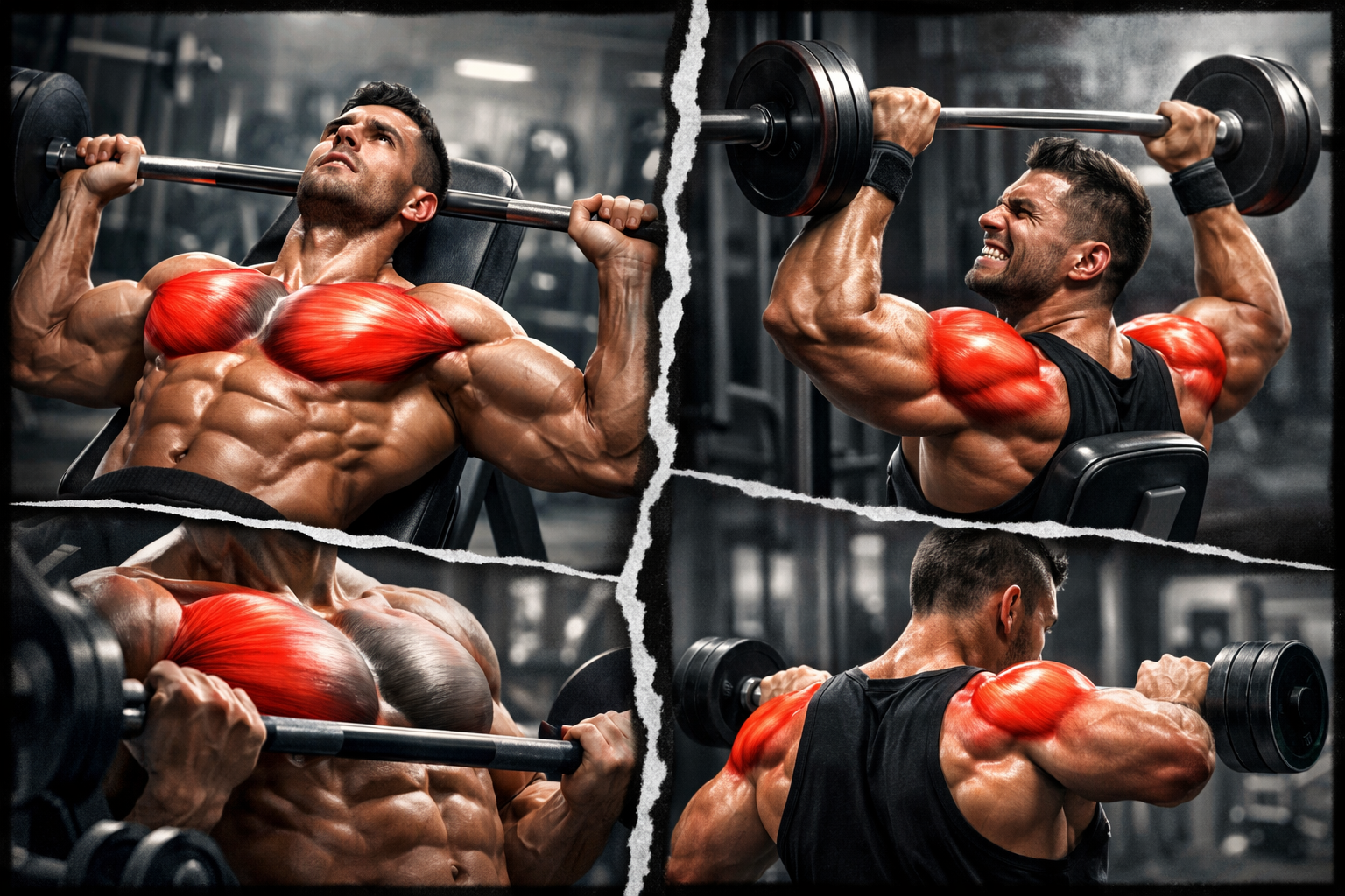 왜 대부분은 윗가슴을 한다고 생각하면서 어깨만 쓰는가