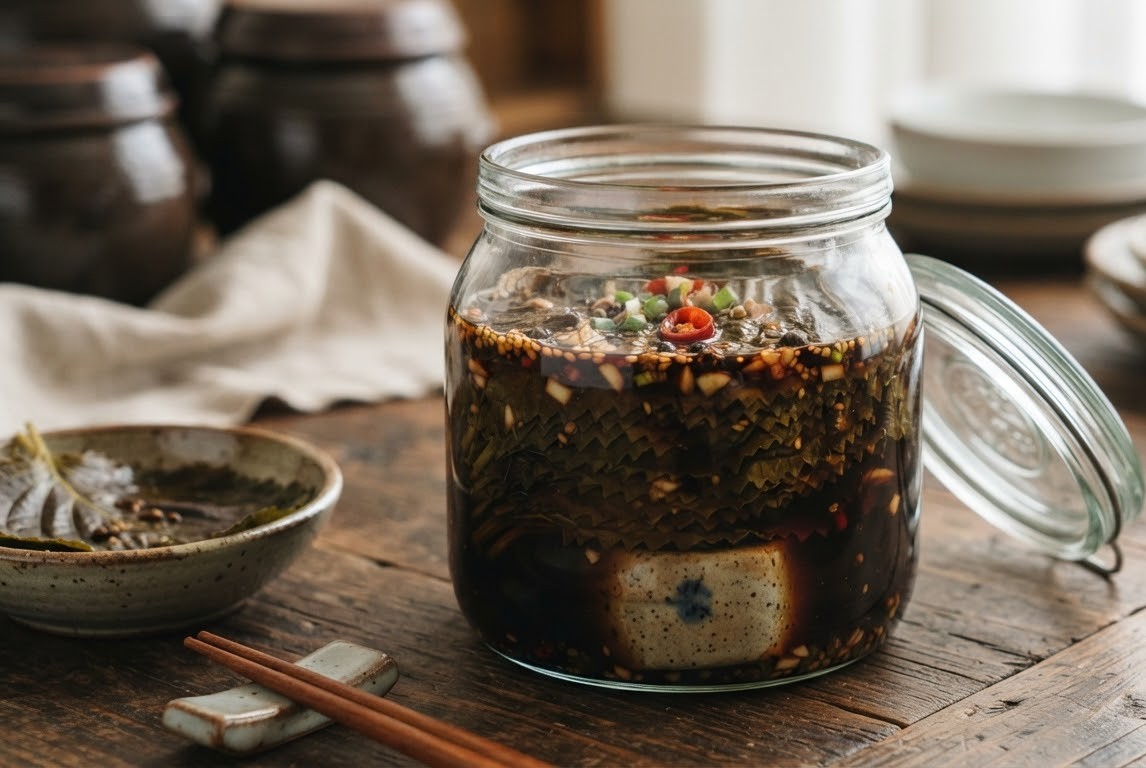 깻잎장아찌손질법