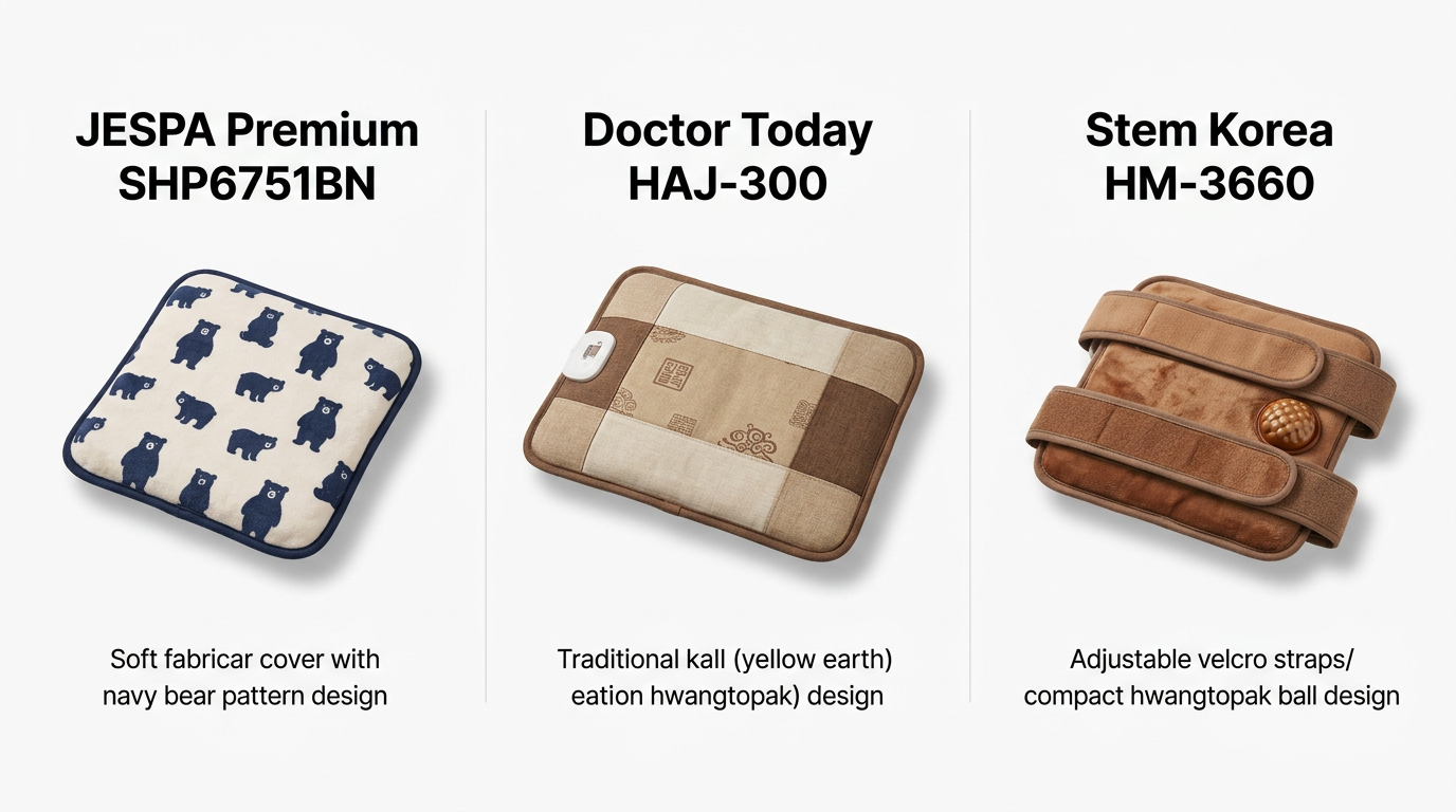 허리온열찜질기 추천 비교 3종