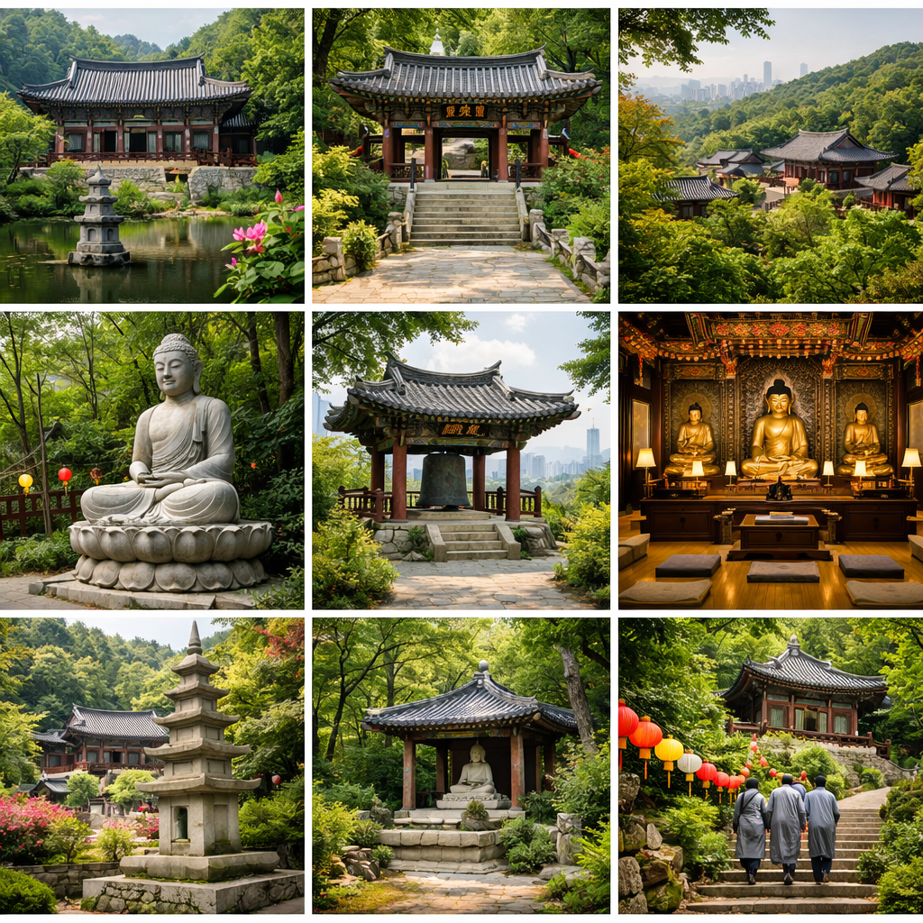 근본도량 길상사 명상, 힐링, 서울사찰