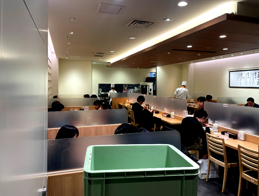 교토 포르타 도톤보리 카무쿠라 라멘 시식 마무리