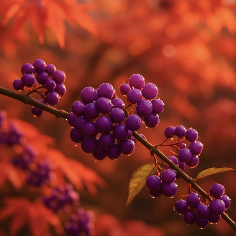 수확의 기쁨, 그리고 단풍의 아름다움