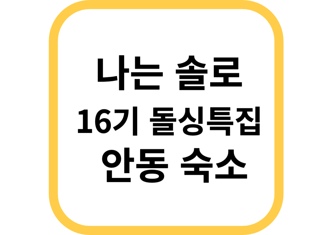 나는 솔로