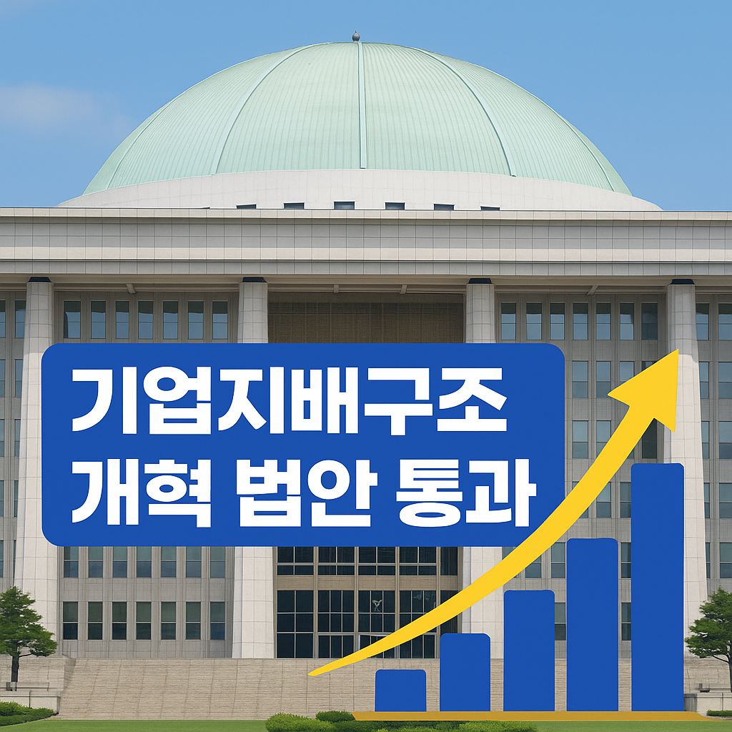 국회, 기업지배구조 개혁 법안 통과…코리아 디스카운트 해소될까?