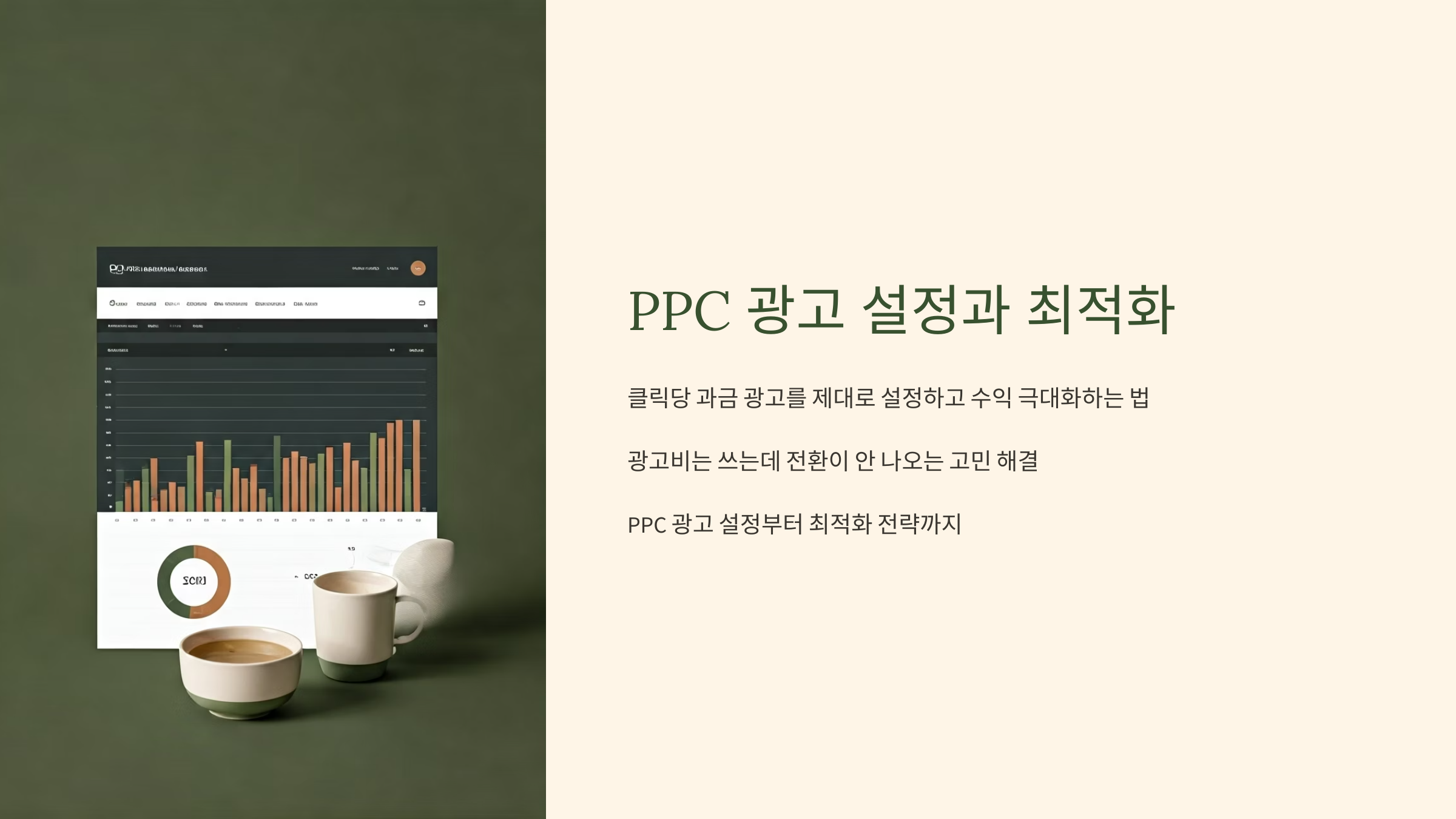 PPC 광고 설정과 최적화