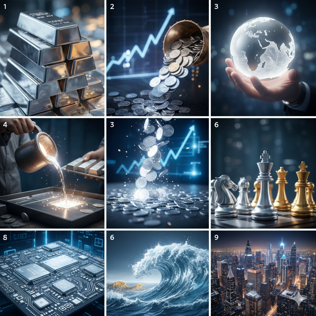 은값 60달러 돌파! 금보다 더 반짝이는 투자 대세가 된 이유