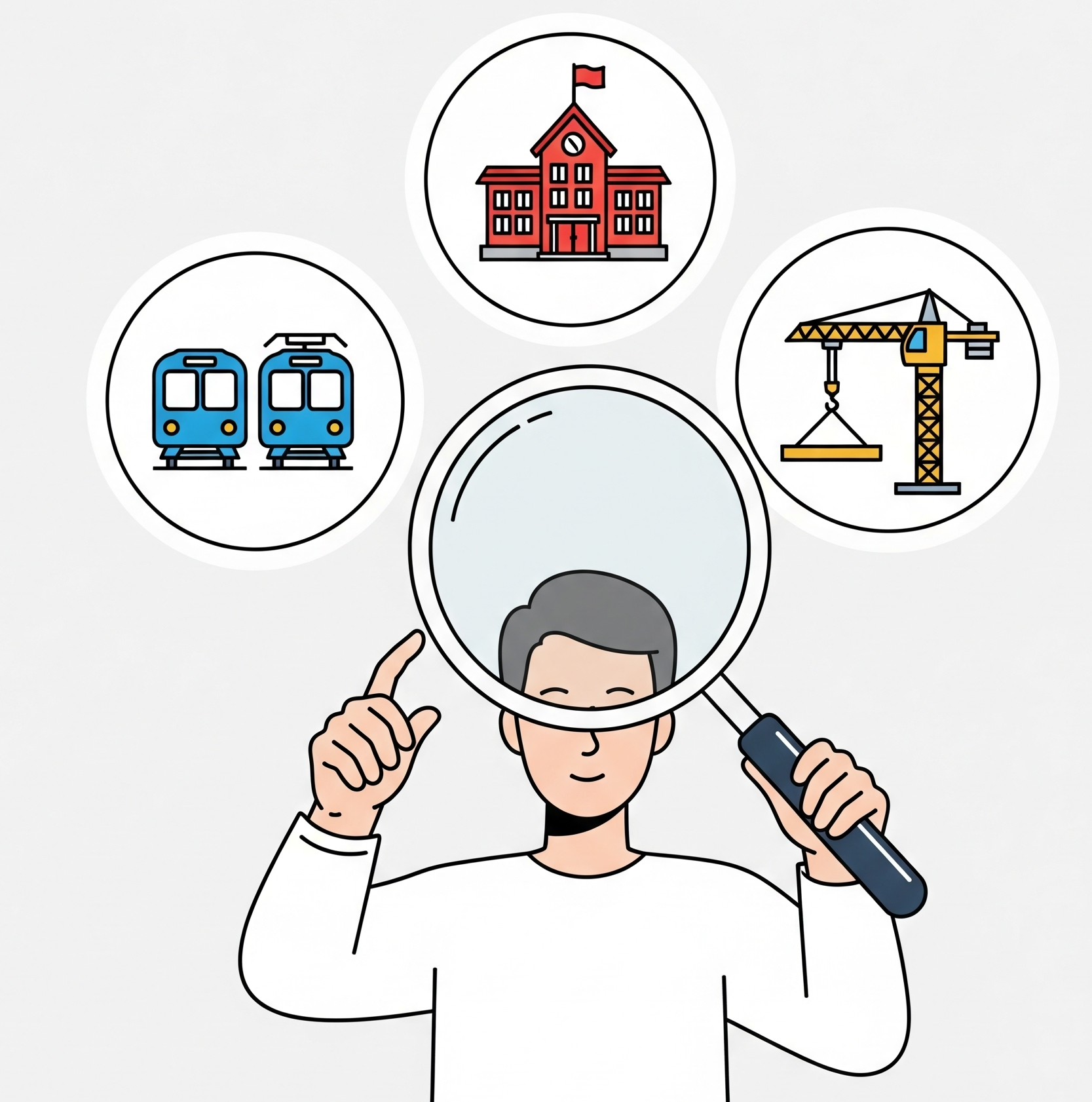 네이버 지도 앱에서 아파트와 주요 업무지구 간의 출퇴근 시간을 분석하는 모습