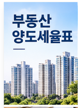 부동산 양도세율표 썸네일 이미지