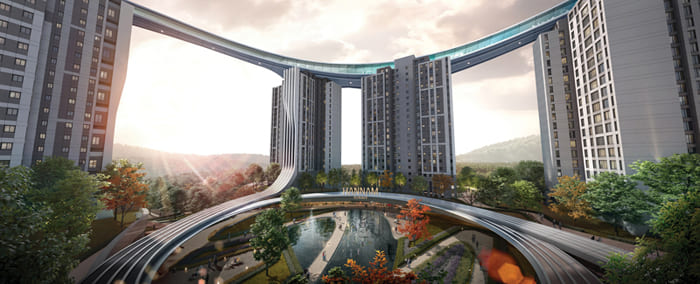 360m 스카이브릿지 '대우건설'. 한남2구역 재개발사업 수주