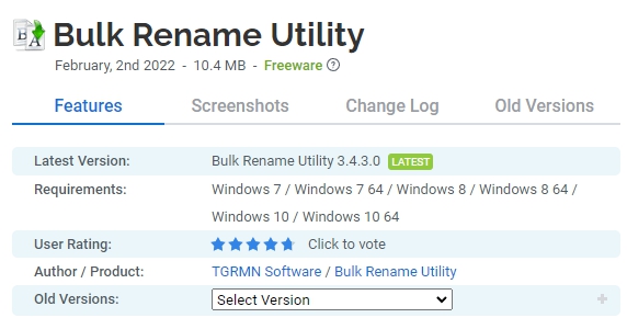 Bulk-Rename-Utility