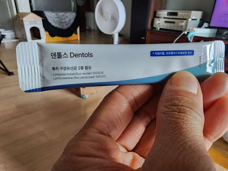 덴톨스 구강유산균 내돈내산 후기