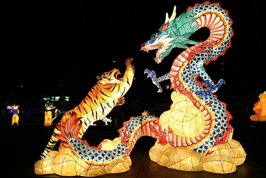 2025년 부산연등회 축제 : 불빛으로 물든 부산의 봄밤