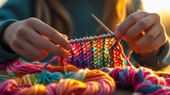 취미에 몰입하며 행복해하는 중장년 또는 노년의 모습